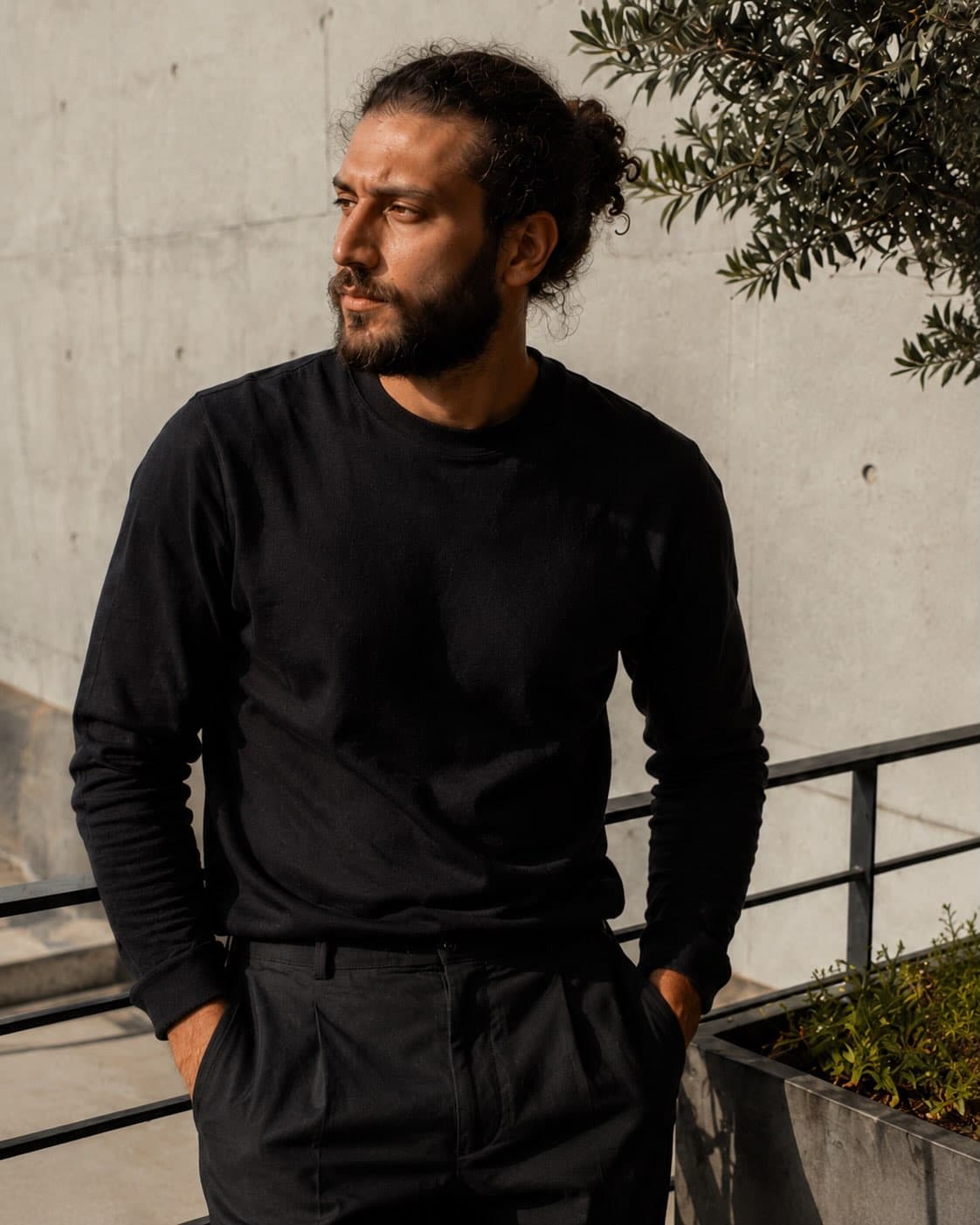 Burak Ünlüer, dış mekânda portre