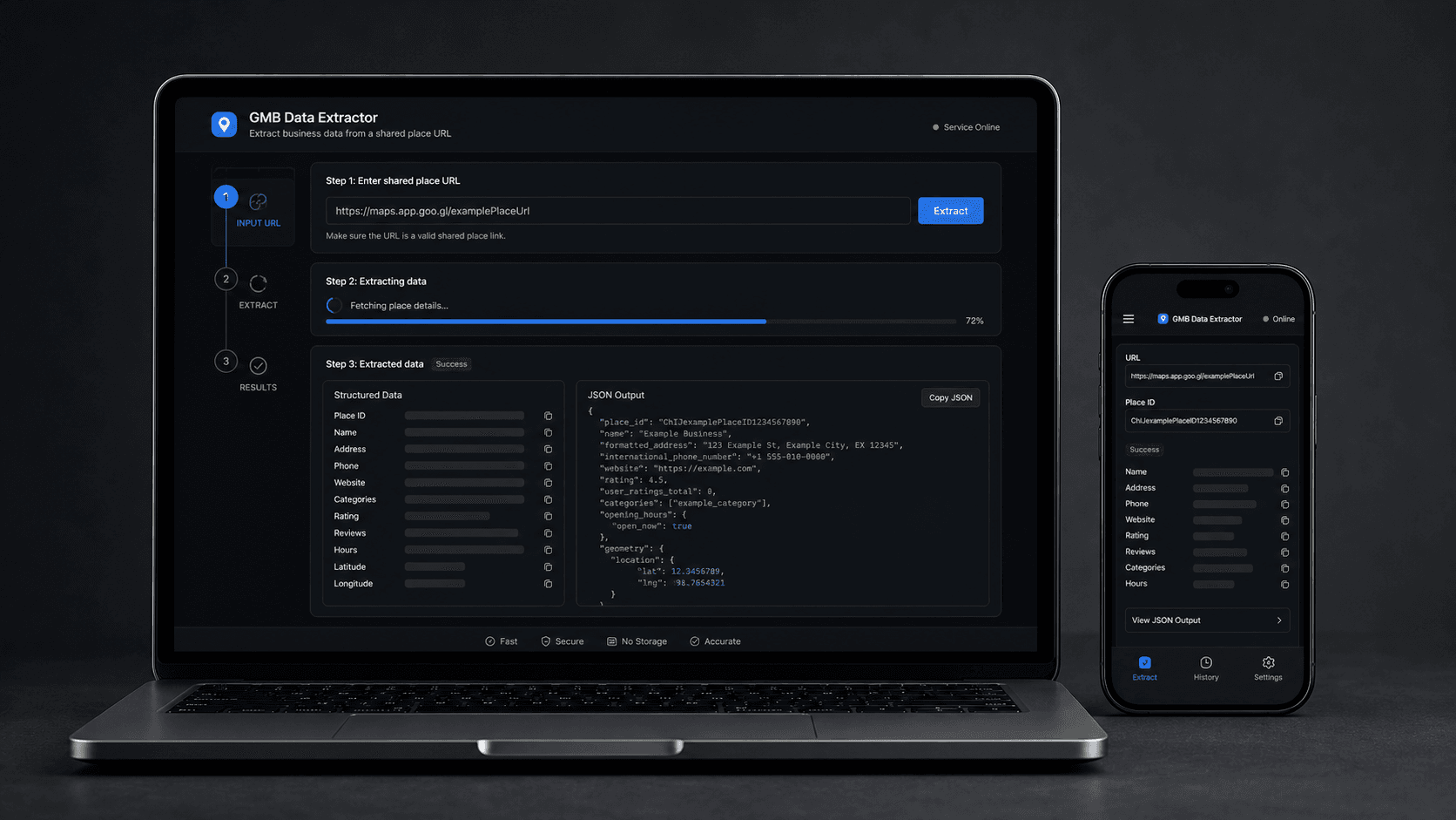 Google Business Profile Data Service proje kapak görseli