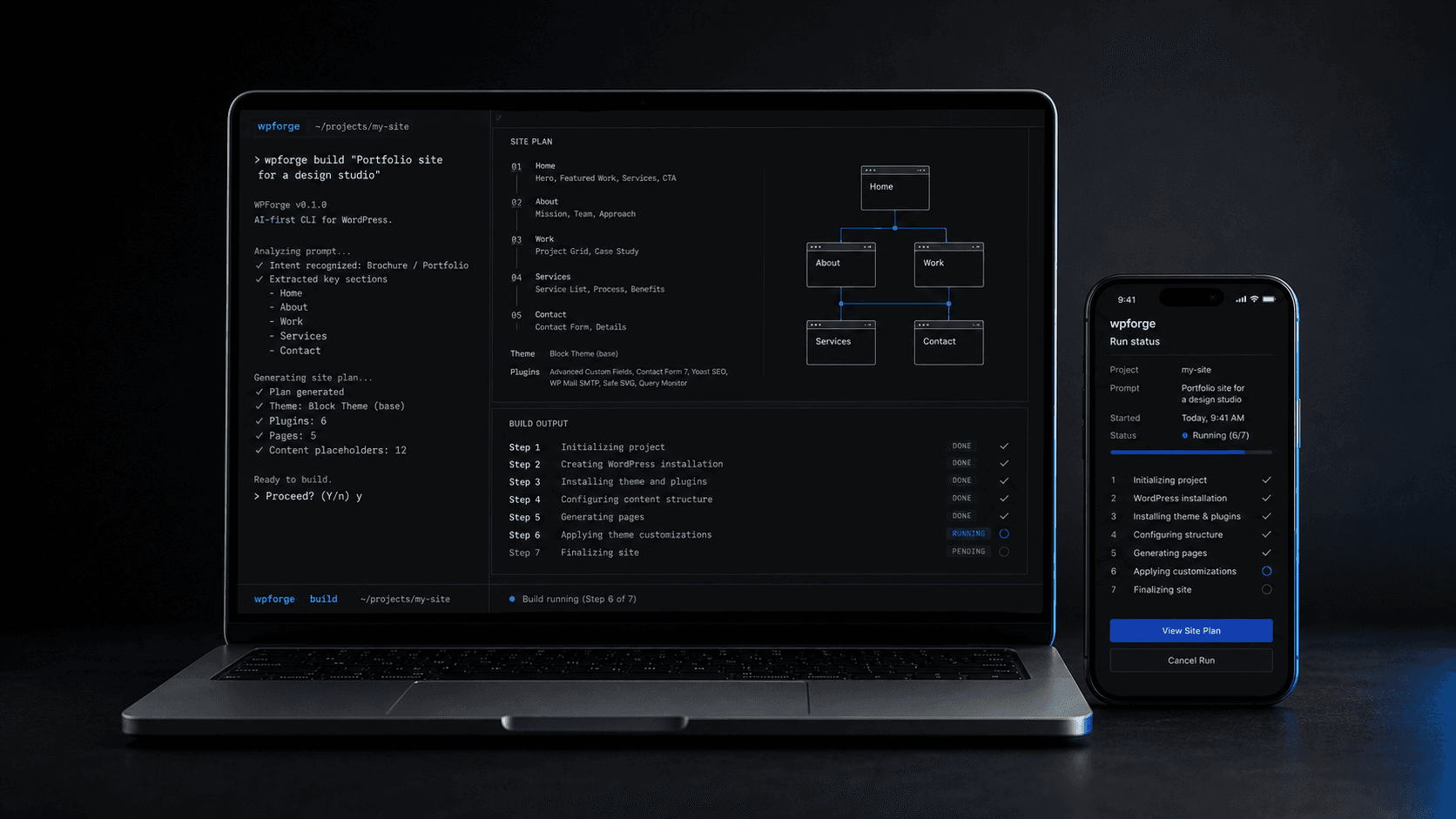 WPForge proje kapak görseli